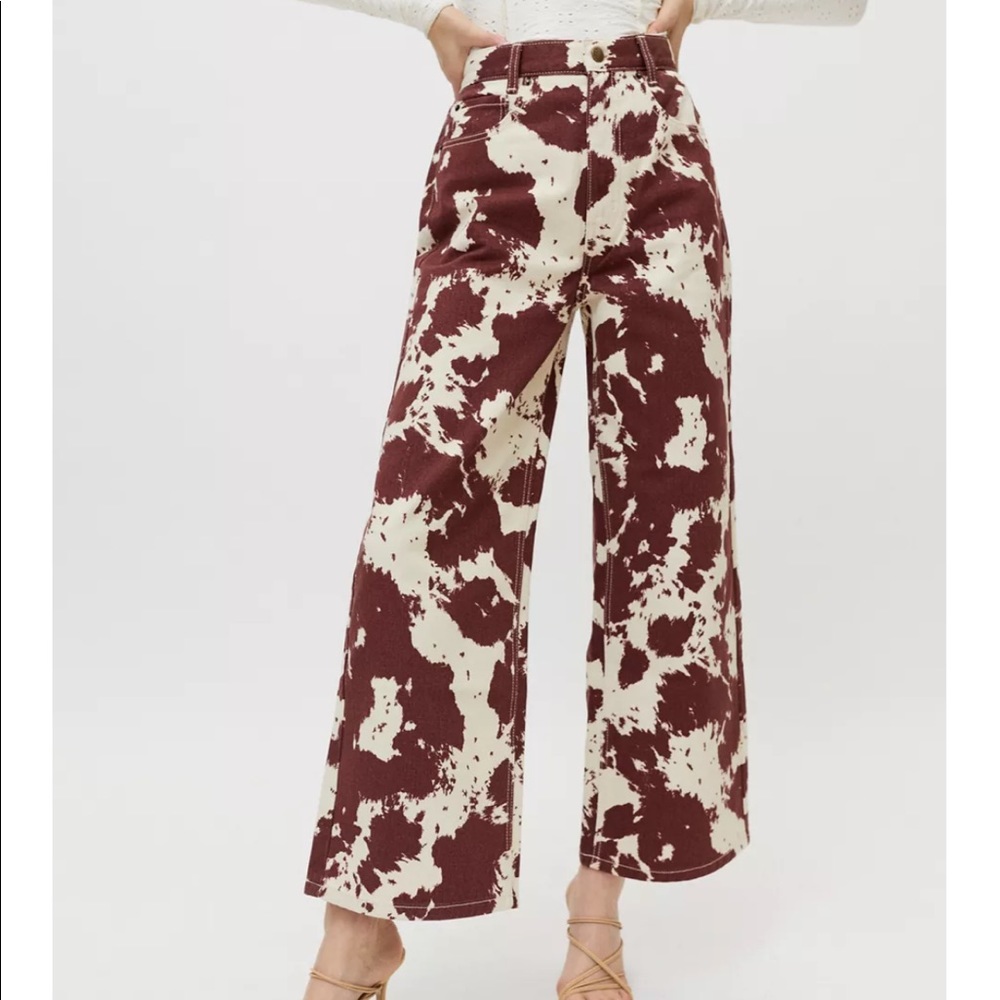 Cow Print 🐮| Urban Outfitters BDG | Wide Leg Pant
